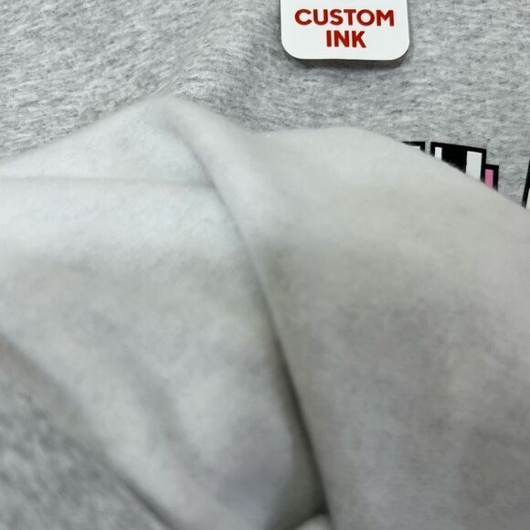 Alpha Chi Sorority Custom Sweatshirt Grey Checkered Spell Out Size M - Picture 9 of 12